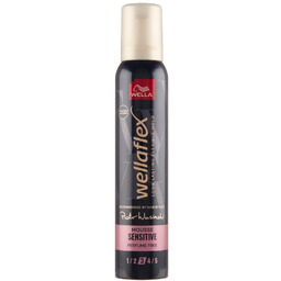 Wella Wellaflex Sensitive, pianka do włosów, 200ml
