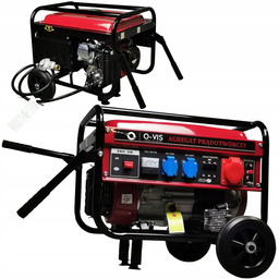 Agregat prądotwórczy benzynowy Lpg 7HP 5.2kW trójfazowy Ovis