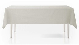 Obrus bawełniany Table beżowy, 140 x 220 cm