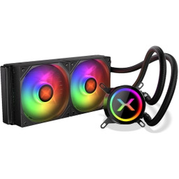 Krux HydroX 240 ARGB Czarny Chłodzenie wodne