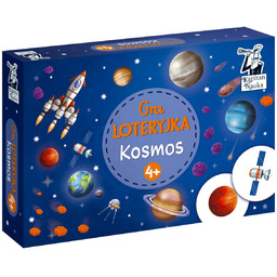 Loteryjka. Kosmos, gra edukacyjna, Kapitan Nauka