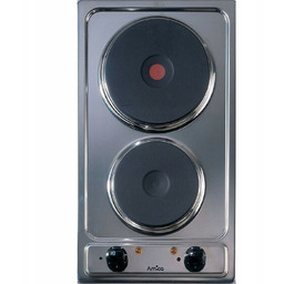 Płyta elektryczna Amica PE0420 PES36G Inox 2 palniki