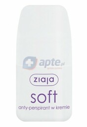 Ziaja anty-perspirant w kremie soft 60ml