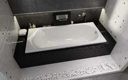 Riho Miami wanna prostokątna 170x70cm nóżki+syfon B060001005/207093/208865