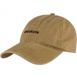 Czapka z daszkiem bawełniana dżokejka BROOKLYN unisex bejsbolówka