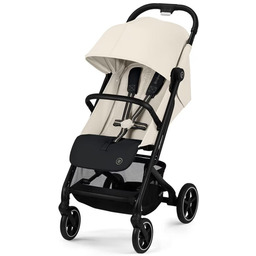 Cybex Beezy lekki wózek spacerowy Blk Canvas White