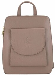 Plecak skórzany / listonoszka - Casual - 2w1