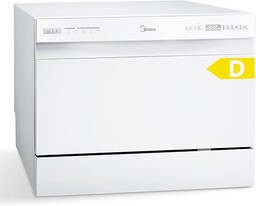 Midea Mini zmywarka do naczyń, 6 rozmiarów nakryć