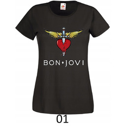 Bon Jovi koncert T-Shirt Koszulka DUŻO WZORÓW L
