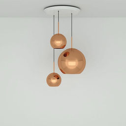 Copper Trio Round miedź - Tom Dixon -