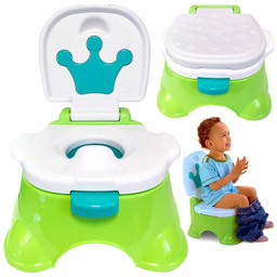 Nocnik z pojemnikiem 4w1 tron nakładka wc taboret