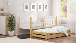 Łóżko dziecięce z dostawką Suzie Duo