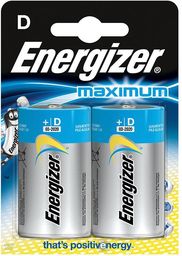 Bateria alkaliczna D LR20 ENERGIZER MAX PLUS 2szt.