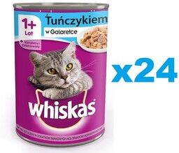 WHISKAS Adult puszka 24x400g - mokra karma
