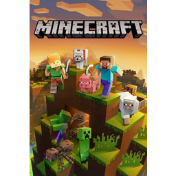 PUZZLE Minecraft Dungeons A3 252 el z Nadrukiem