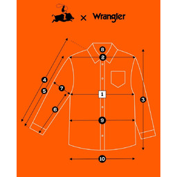 Wrangler 1 PKT CORDUROY SHIRT Navy klasyczna koszula