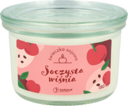 Świeczka sojowa Soczysta Wiśnia 150ml