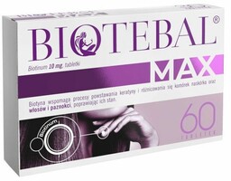 Biotebal Max 10 mg, 60 tabletek