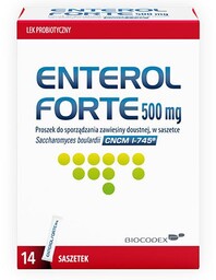 ENTEROL Forte 500mg, 14sasz.