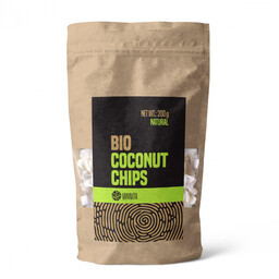 VanaVita BIO Naturalne Chipsy Kokosowe 8 x 200