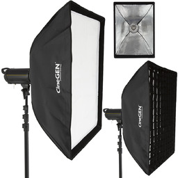 Softbox 60x90 cm z gridem, mocowanie Bowens