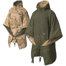 Ocieplane poncho wielofunkcyjne Desert Night Camo / US