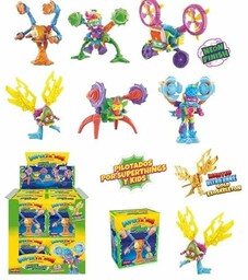Superthings Rivals Of Kaboom Neon Power Exoskeleton Figurki,