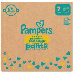 Pieluchomajtki Pampers Premium Protection Pants Rozmiar 7 15+