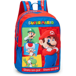 SUPER MARIO Oficjalny plecak szkolny Super Mario, plecak