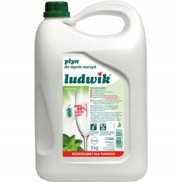 Ludwik Płyn Do Mycia Naczyń Miętowy Zapas Duży