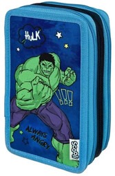 Piórnik z wyposażeniem potrójny Avengers - Cass film