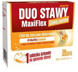 Duo Stawy MaxiFlex Glukozamina, 30 tabletek musujących