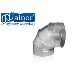 Kolano wentylacyjne segmentowe krótkie SPIRO 90 250mm (BSK-250-90)