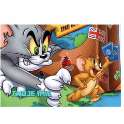 Puzzle TOM I JERRY KOT I MYSZ A3