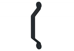Uchwyt wypukły trapezowy DESIGN LINE 235x35 mm, czarny