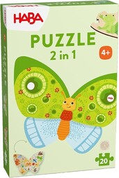 Puzzle 2in1 Schmetterling