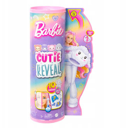 Barbie HKR02 HKR03 Cutie Reveal lalka Owieczka