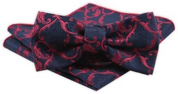 Męska Mucha z Poszetką w Zestawie - Alties