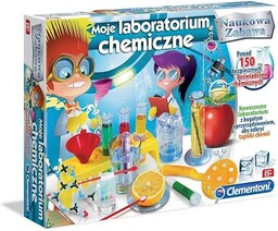 Clementoni 60250 Naukowa Zabawa Moje Laboratorium Chemiczne Zestaw