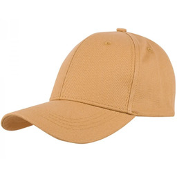Czapka z daszkiem bawełniana dżokejka GŁADKA unisex bejsbolówka