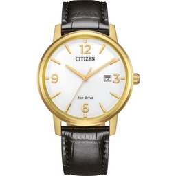 CITIZEN Zegarek Elegance BM6756-01A Złoty