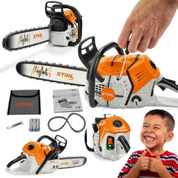 Stihl Zabawka Pilarka Zestaw Baterie Łańcuch Wzorowana