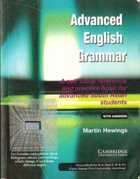 ADVANCED ENGLISH GRAMMAR Martin Hewings