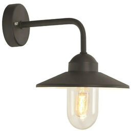 Norlys - Vansbro Zewnętrzna Lampa Ścienna Czarna