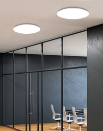 Plafon sufitowy LED klasyczny biały 38 cm (13-75130),