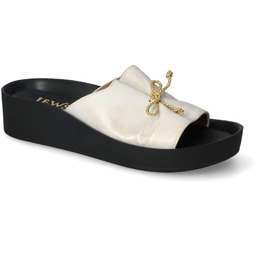 Klapki Lewski 3595 Złote przecierana