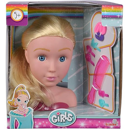 Simba 105560145 Steffi Love Girls Głowa do stylizacji,