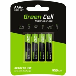 GREENCELL Akumulatorki AAA 950 mAh (4 szt.)