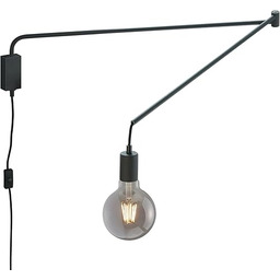 Trio Leuchten Lampa ścienna Line 200200132, metal czarny