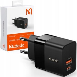 Ładowarka Do Telefonu Mcdodo, Szybka, Usb, Usb-c, 20w,
